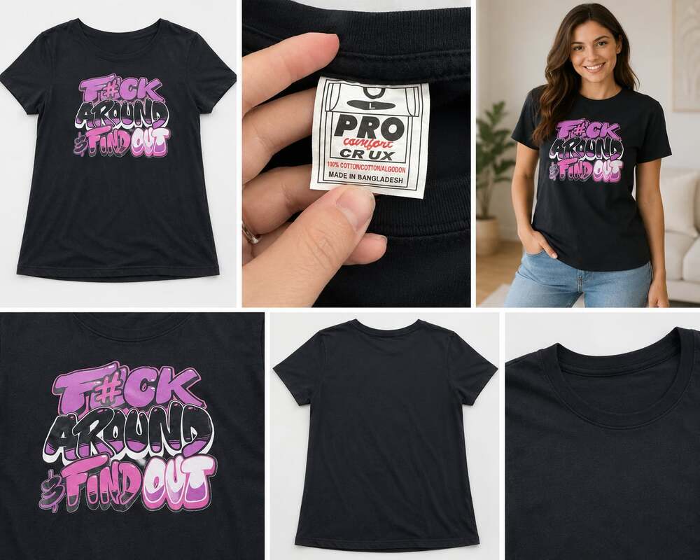 Pro Comfort Crux F#ck Around And Find Out Graphic T-Shirt
